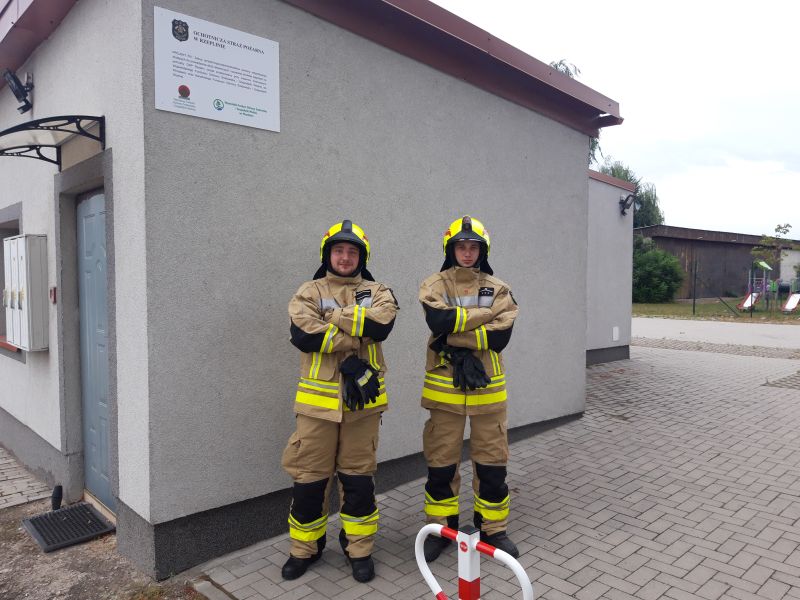 Nowa generacja hełmów i ubrań specjalnych w OSP Rzeplin