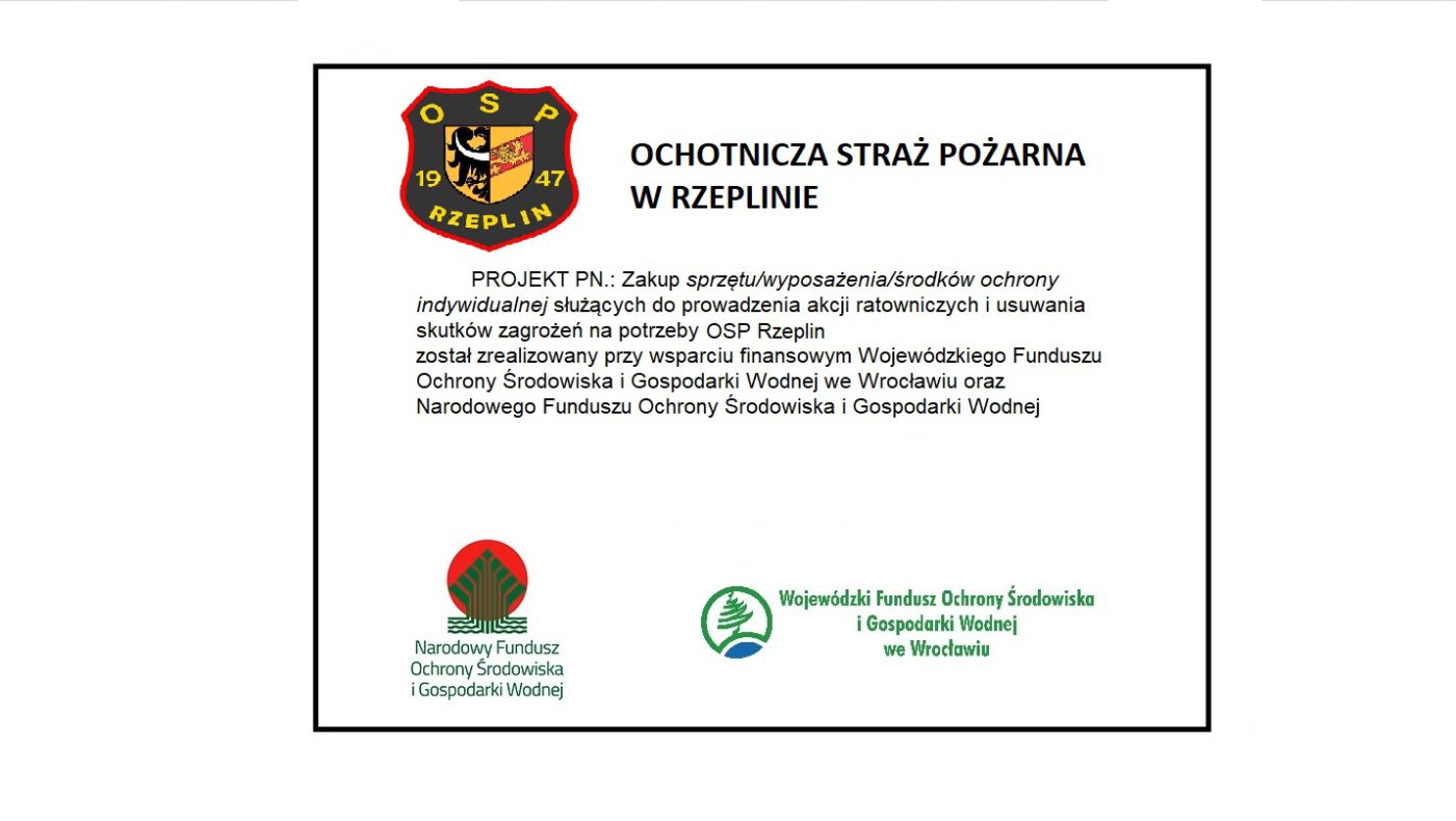 Ogólnopolski Program Finansowania Służb Ratowniczych